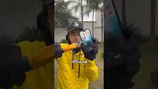 LAS TIJERAS MAS FUERTES PUEDEN CORTAR MI iPHONE?😱NO ME LO ESPERABA 