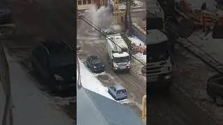 Самара. Прорвало канализацию и никакой реакции властей. 27.12.23г