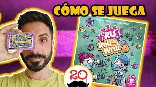 VIRUS ROLL & WRITE 🦠 Cómo se juega