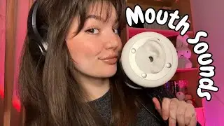 ASMR | Ear To Ear Mouth Sounds With 3Dio (Fast and Aggressive Wet & Dry Mouth Sounds)