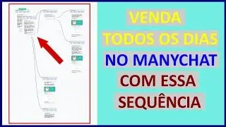 Manychat para Vendas - Como Criar uma sequencia No Manychat para vender ?