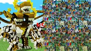 OVERLORDEN vs 500 RANDOM MOBS!