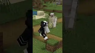 Quando eu provoco o Iron Golem!! #minecraft #shorts #viralvideo #allbino