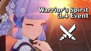 Warrior's Spirit - Ayaka's Skin 3.4 Event - All Dialogue Options