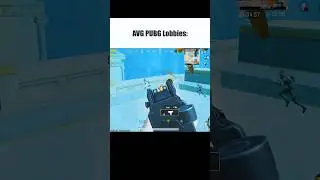 Avg PUBG Lobbies☠️ #shorts #youtubeshorts #pubgmobile