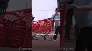 Pièce d'identité obligatoire pour un chariot de supermarché