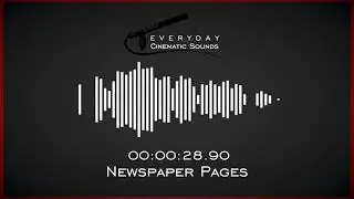 Flipping Newspaper Pages | HQ Sound Effects