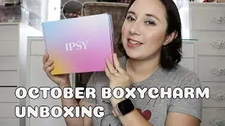 October Ipsy Boxycharm Box Unboxing