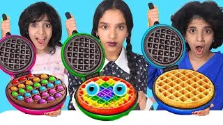 Wednesday  vs Grandma Cooking Challenge