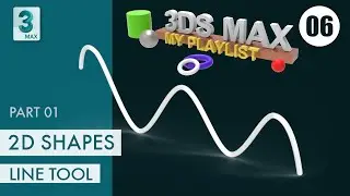 How to use Line tool in 3Ds Max