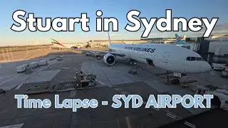 Sydney Airport - Time Lapse | Japan Airlines - 4k Insta360 Ace Pro