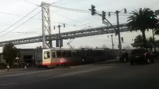 San Francisco Light Rail (Muni car) Crossing (SFLR)