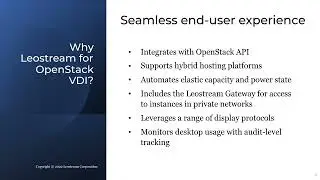 Migrating Users from Physical Desktops to OpenStack VDI with Leostream