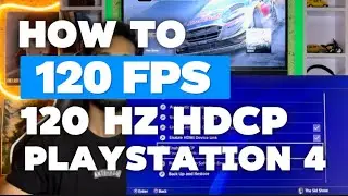 120 FPS On PS4 How To Get 120Hz And Increase Performance on  PS4