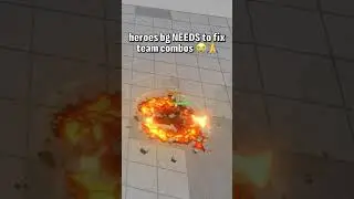 team combos are too satisfying🙏#roblox #heroesbattlegrounds  #shorts