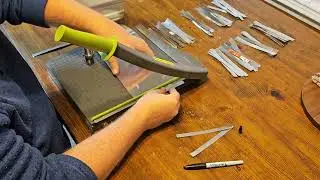 Cutting gas check strips perfect every time