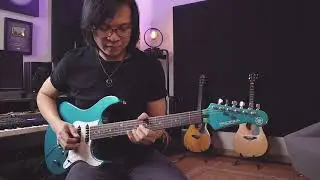 “Midnight Rain” Yamaha PAC612VIIX Neck Pickup Demo - Free Backing Track & Helix Preset