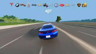 Extreme 450 MPH Speed Test: 14 Cars (Tesla, Chevrolet, Lamborghini...) vs 450+ MPH! - BeamNG Drive