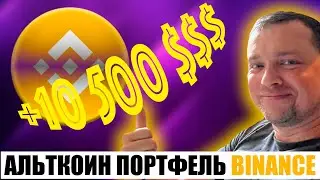 Альткоин портфель Binance | Результат на бирже Бинанс | Спот кошелек | Пассивный доход Earn Binance