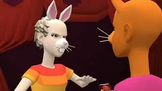 The Rabbit Shaves Cat From This
