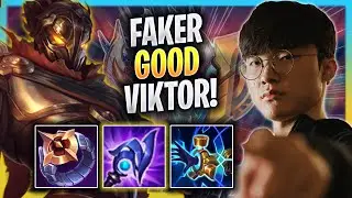FAKER IS SO GOOD WITH VIKTOR! - T1 Faker Plays Viktor MID vs Zoe! | Season 2023