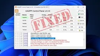 [Fixed] Error: MySQL shutdown unexpectedly [2024 Update] | Xampp MySQL Not Working