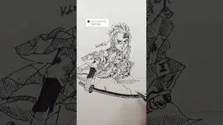 Drawing tanjiro demon slayer 