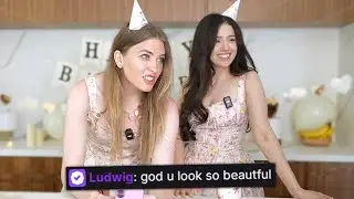 Ludwig just wants to flirt with QT