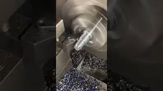 Simple metal processing at the factory #cnc #lathe #tools