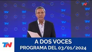 A DOS VOCES (Programa completo del  03/01/2024)