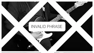 invalid phrase - TK from 凛として時雨 (guitar cover)