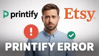 How To Fix Printify Publishing Error Etsy, Shopify, WooCommerce, eBay