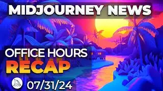 Zoom-IN?? | Midjourney Office Hours Recap July 31st 2024
