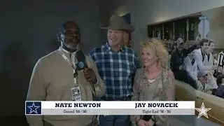 Nate Newton and Jay Novacek Pregame | 
