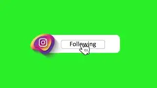 Instagram Follow Green Screen 