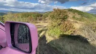 Going down the hill