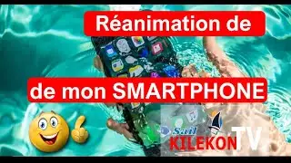 Tentative de sauvetage de mon smartphone tombé à l'eau et resté 48h par 4m de fond