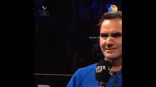Roger Federer's final farewell speech | @KnowledgeBytezz