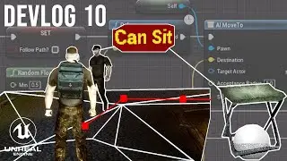 UE4 PS1 Style Game - Devlog 10: AI Pathfinding System