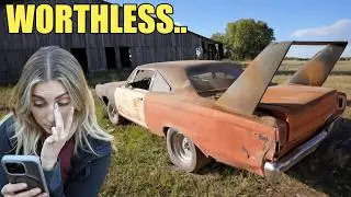 We should have left this car in the barn we found it in…