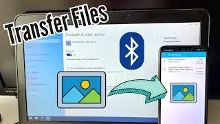 Transfer Files from Laptop To Phone without USB Cable (Via Bluetooth)