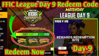 FFIC League Day 9 Redeem Code | FFIC Redeem Code Today | Free Fire Day 9 Redeem Code | Redeem Code