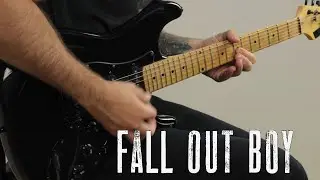 Fall out Boy - We Didn't Start The Fire GUITAR COVER + TABS