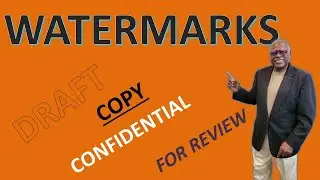 How To Use Watermarks in PowerPoint