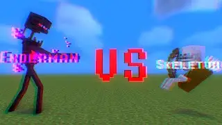 Enderman vs Skeleton - [Minecraft Battle Animation]