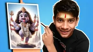 Navratri Special Maa Kali Drawing | Navratri Special Sketch | Kali Mata Drawing 😍