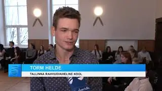 Westholmi Gümnaasiumis peeti eesti-vene-inglise klassiõhtut Tallinna moodi (2023)