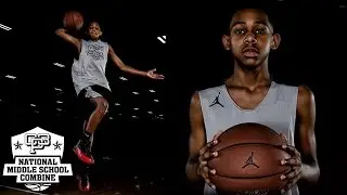 Larry Hughes Jr has a SMOOTH GAME - 2017 CP3 NMSC Camp Mixtape