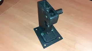 A POWERFUL MACHINE FROM A TAPP AND A PIECE OF SPRING, A TOOTH CUTTER WITH YOUR OWN HANDS! TOOTH C...
