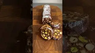 Шоколадная колбаса «Итальянский щербет» 